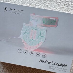 Omnilux Contour Neck & Décolleté LED Mask BRAND NEW UNOPENED Box